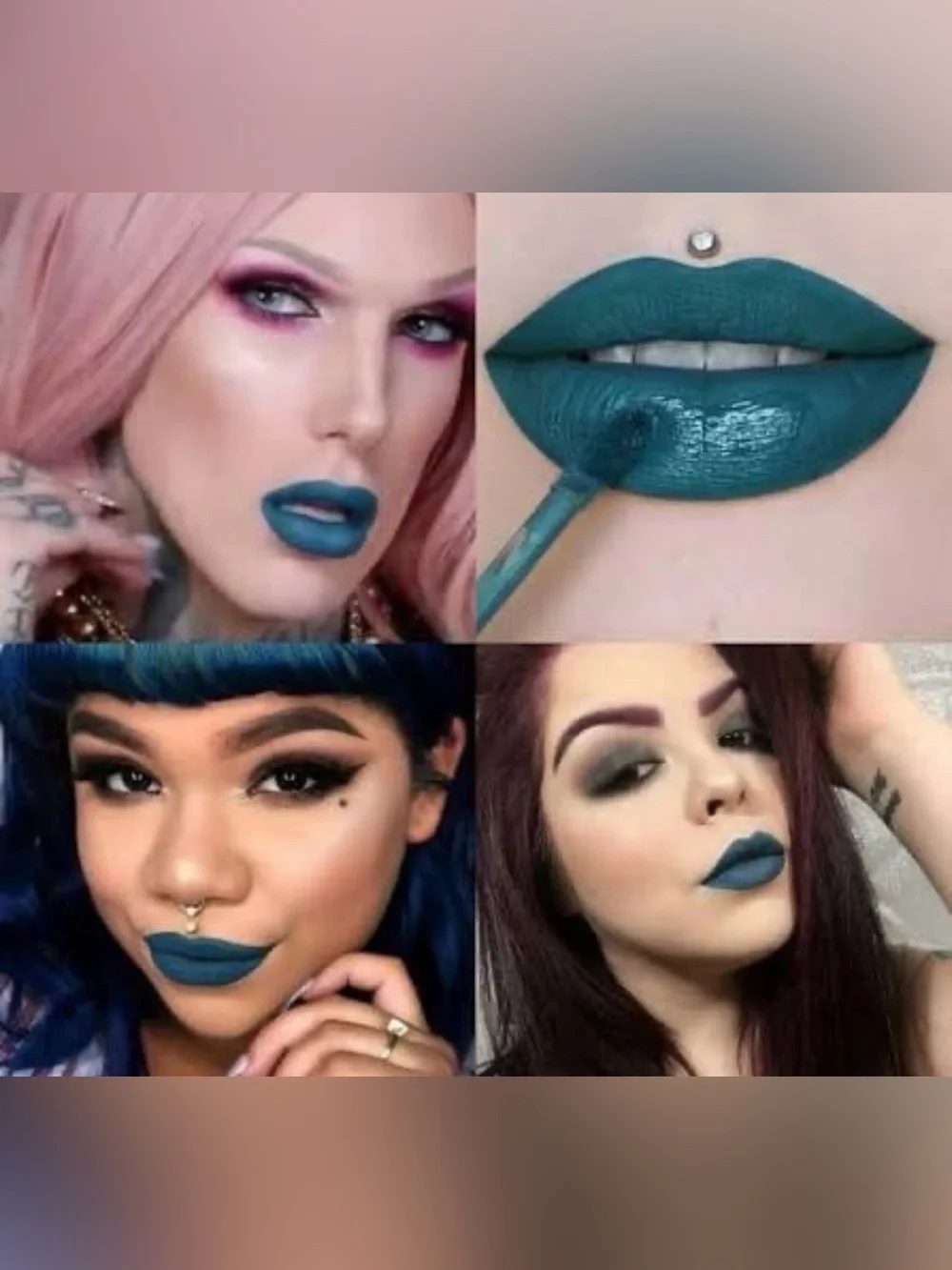 Rare New Jeffree Star Velour Liquid Lipstick - Mermaid Blood (Teal)